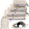 Compressible Travel Storage Bag – Space-Saving Waterproof Packing Organizer