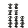 Heatless Hair Curlers Set – 10 Pcs Soft Overnight Silicone Rollers for Women & Kids, No Heat Damage