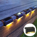 16-Pack Waterproof Solar Step Lights – IP67 Auto On/Off LED for Stairs, Pathways & Garden
