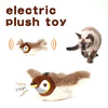 SenYork Interactive Bird Cat Toy – Touch-Activated Chirping & Flapping Plush Pet Toy