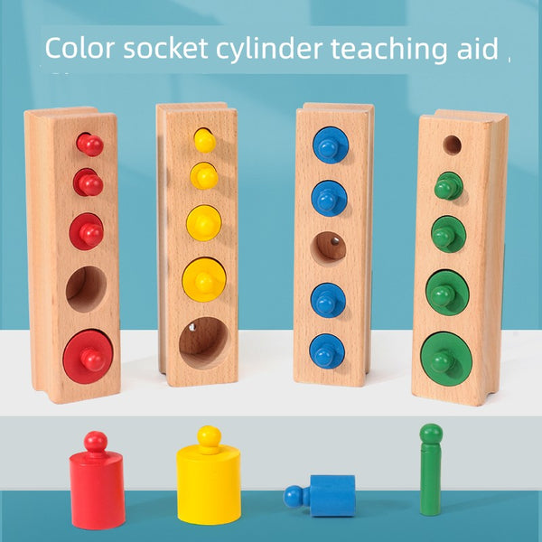Montessori Early Education Teaching Aids – Cognitive Development Toys for Kids Ages 1-6