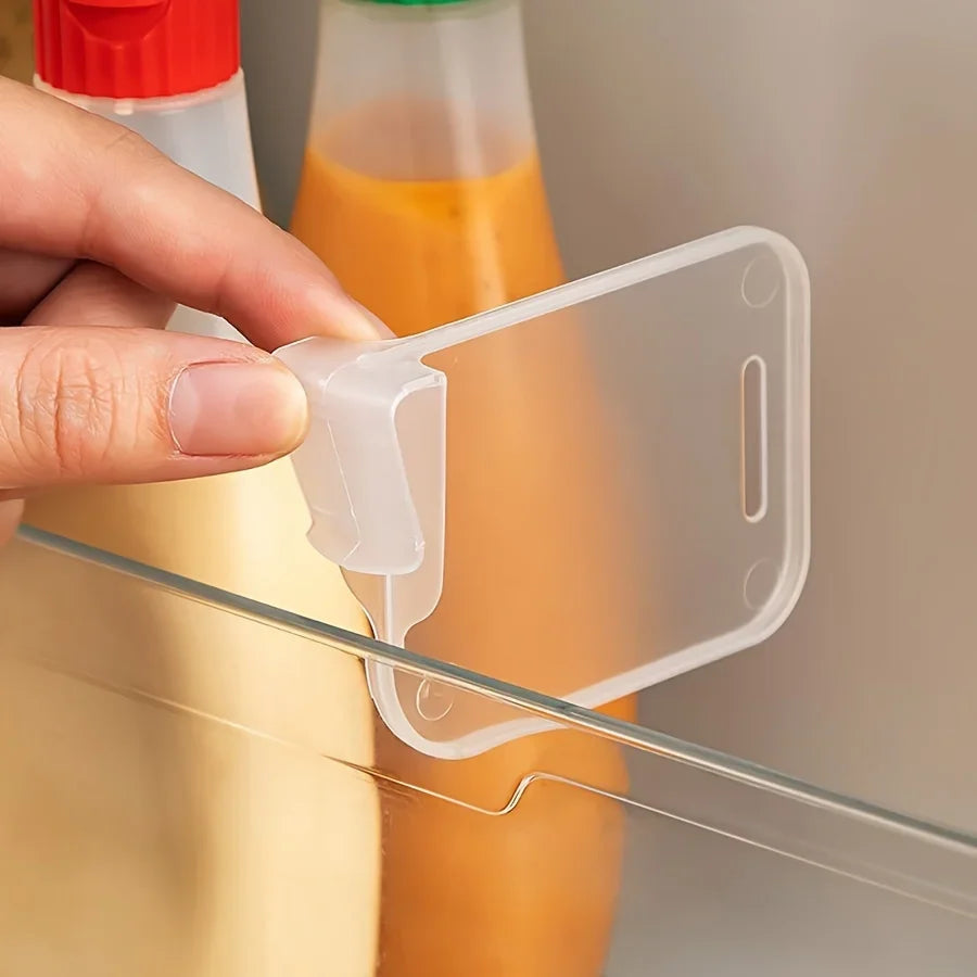 Clear Refrigerator Organizer Dividers – Adjustable Fridge Storage Compartments (5/10/15/20 Pack)