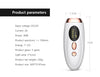 IPL Laser Hair Remover – 999,990 Flashes, 5 Levels, LCD Display for Women & Men