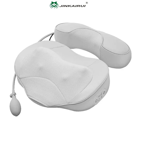 SenYork 2-in-1 Neck Massager Pillow – Vibration Massage & Ergonomic Support