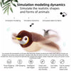 SenYork Interactive Bird Cat Toy – Touch-Activated Chirping & Flapping Plush Pet Toy