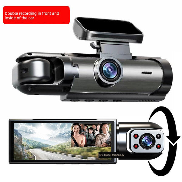 360-Degree Car Monitor with Dual Recording – No Blind Spots, Easy Install