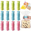 Reusable Food Bag Clips 4-Pack – Airtight Press-Seal Snack & Chip Bag Sealer, BPA-Free