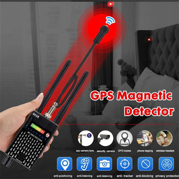 Super Sensitive Audio Bug Detector – Anti-Spy Hidden Microphone & Surveillance Scanner
