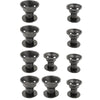 Heatless Hair Curlers Set – 10 Pcs Soft Overnight Silicone Rollers for Women & Kids, No Heat Damage