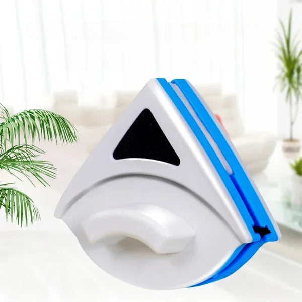 Double-Sided Magnetic Window Cleaner – Glass Cleaning Tool with Wiping Cloth for 3–5mm Windows