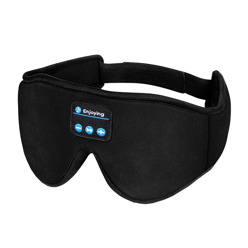 SenYork 3D Eye Mask & Headband – Sleeping Mask with Built-in Headphones