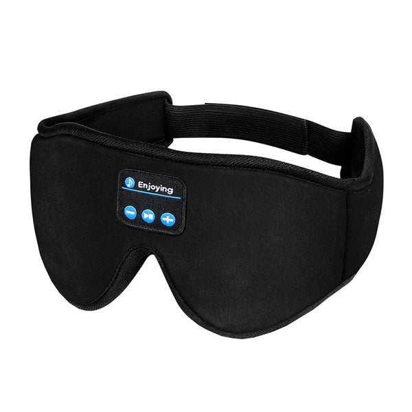 SenYork 3D Eye Mask & Headband – Sleeping Mask with Built-in Headphones