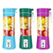 6-Blade USB Portable Juicer – Rechargeable Fresh Juice Blender for Home, Gym & Travel