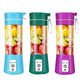 6-Blade USB Portable Juicer – Rechargeable Fresh Juice Blender for Home, Gym & Travel