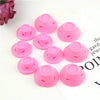 Heatless Hair Curlers Set – 10 Pcs Soft Overnight Silicone Rollers for Women & Kids, No Heat Damage