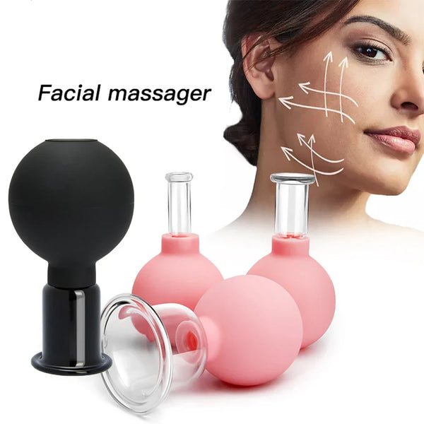 Vacuum Face Massager – Beauty Cupping Device for Lifting, Firming & Glowing Skin