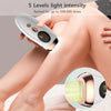 IPL Laser Hair Remover – 999,990 Flashes, 5 Levels, LCD Display for Women & Men