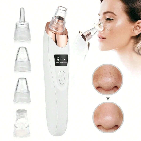 Electric Blackhead Remover Vacuum – Deep Pore Cleansing Facial Suction for Clear, Smooth Skin