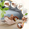 SenYork Interactive Bird Cat Toy – Touch-Activated Chirping & Flapping Plush Pet Toy