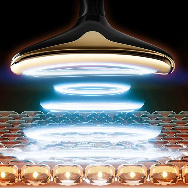 Microcurrent Facial Massager – Lift & Firm Skin, Reduce Wrinkles | Face, Neck & Eye Rejuvenation Tool