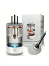 Electric Makeup Brush Cleaner Machine – Auto Spinner for Fast, Hygienic Brush Cleaning