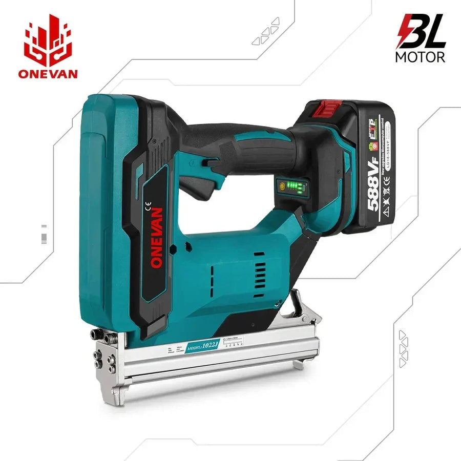 Electric Stapler Nailer for Furniture – 2-in-1 Upholstery & Woodwork Staple Gun