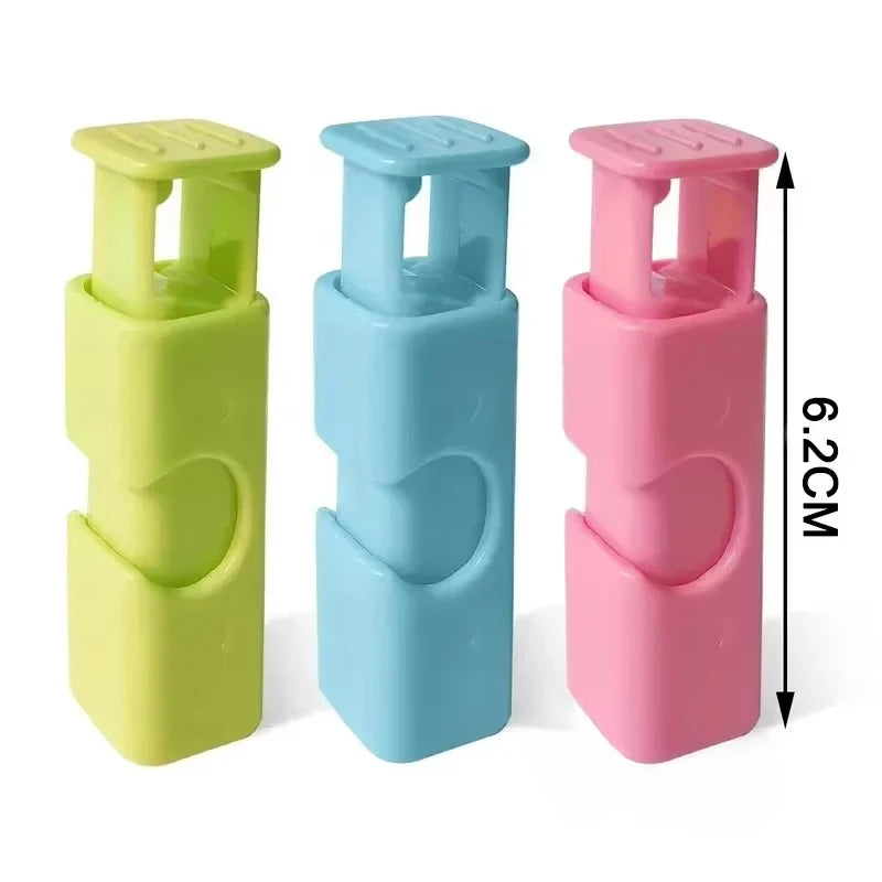 Reusable Food Bag Clips 4-Pack – Airtight Press-Seal Snack & Chip Bag Sealer, BPA-Free