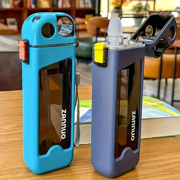 350ml Plastic Leak-Proof Water Bottle – BPA-Free, Lightweight for Kids, Gym & Travel