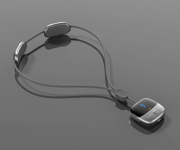 Mini Smart Hanging Neck & Shoulder Massager – EMS Pulse Therapy, Hands-Free & Portable