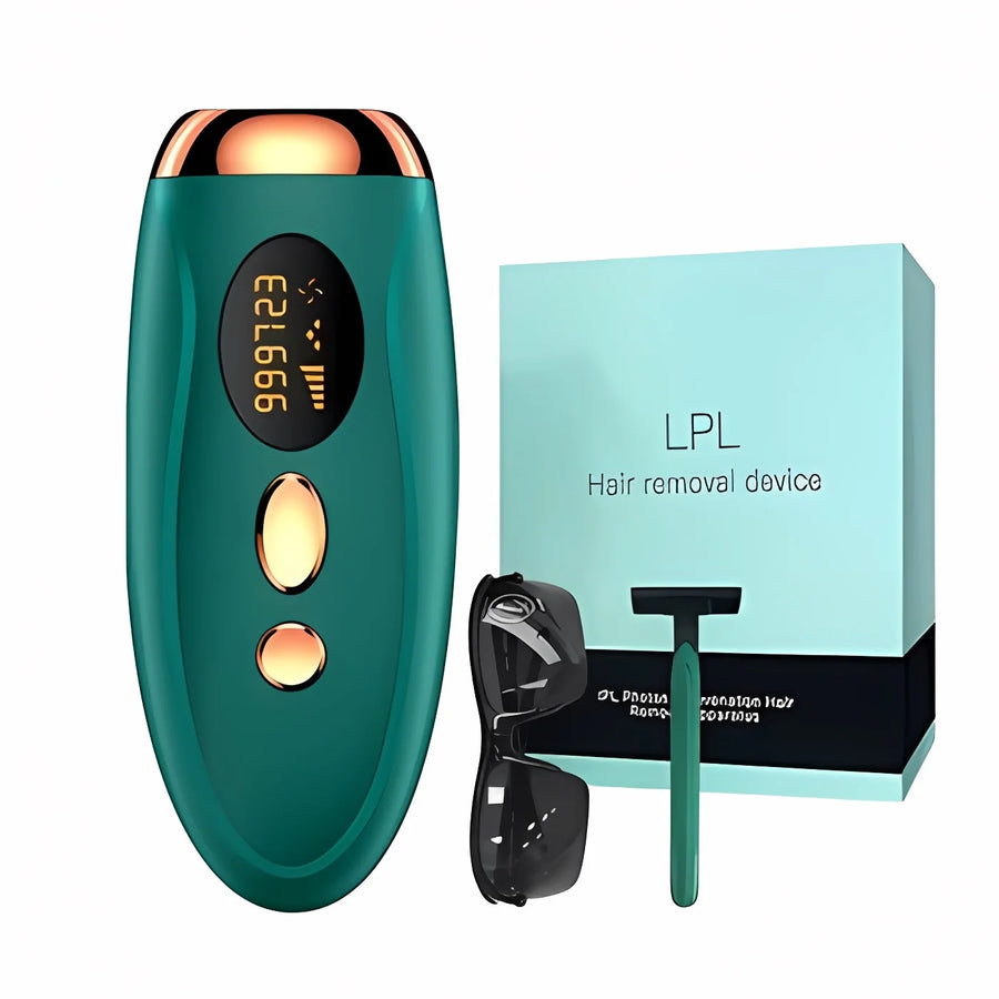IPL Laser Hair Remover – 999,990 Flashes, 5 Levels, LCD Display for Women & Men