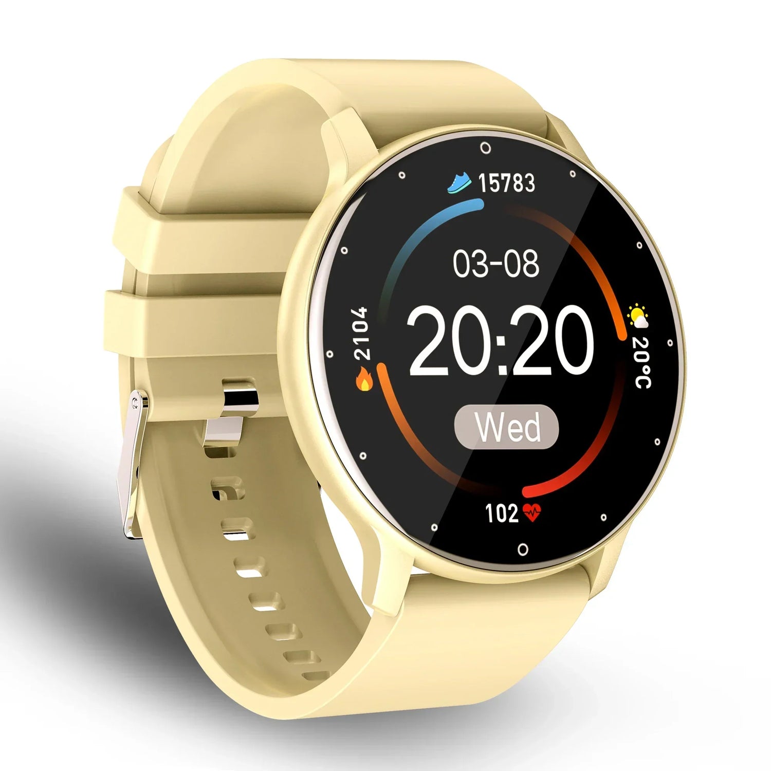 Sport Fitness Smart Watch for Men & Women – Heart Rate, Sleep Tracker & Notifications