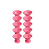 Heatless Hair Curlers Set – 10 Pcs Soft Overnight Silicone Rollers for Women & Kids, No Heat Damage