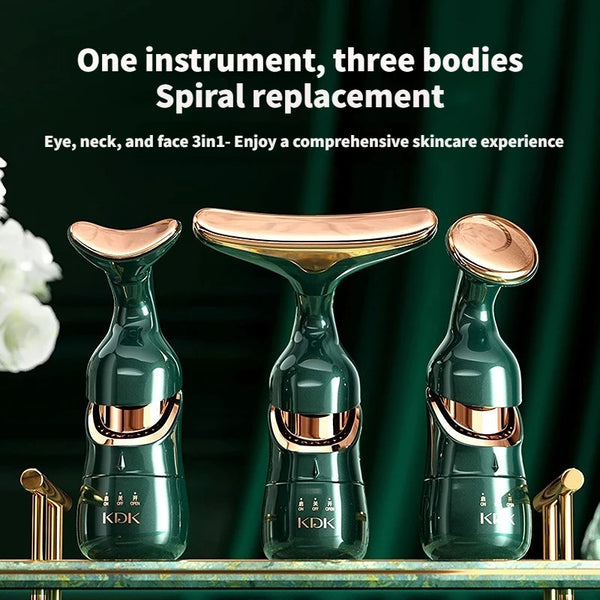 Microcurrent Facial Massager – Lift, Firm & Reduce Wrinkles for Face, Neck & Eye Rejuvenation