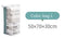 No-Pump Vacuum Storage Bags – Space-Saving Compression Bags for Clothes & Blankets