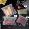 Reusable Silicone Food Storage Bags – Leakproof Stand-Up Zip Lunch Bags, BPA-Free