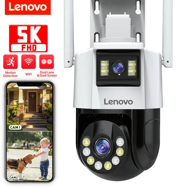 PTZ WiFi IP Security Camera with Audio – 3MP/5MP HD, Night Vision & Two-Way Audio