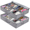 Under Bed Shoe Storage Organizer – Holds 12–16 Pairs, Transparent Window, Foldable