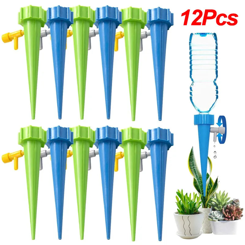 Drip Irrigation Self-Watering Spike – Automatic Plant Waterer for Indoor & Outdoor Plants