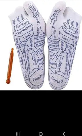 SenYork Acupressure Foot Massager Socks – Relieve Tired Feet & Plantar Fasciitis