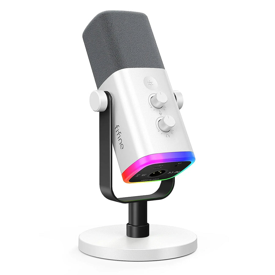 Portable Dynamic Wireless Microphone with Touch Control – Karaoke, Streaming & Recording