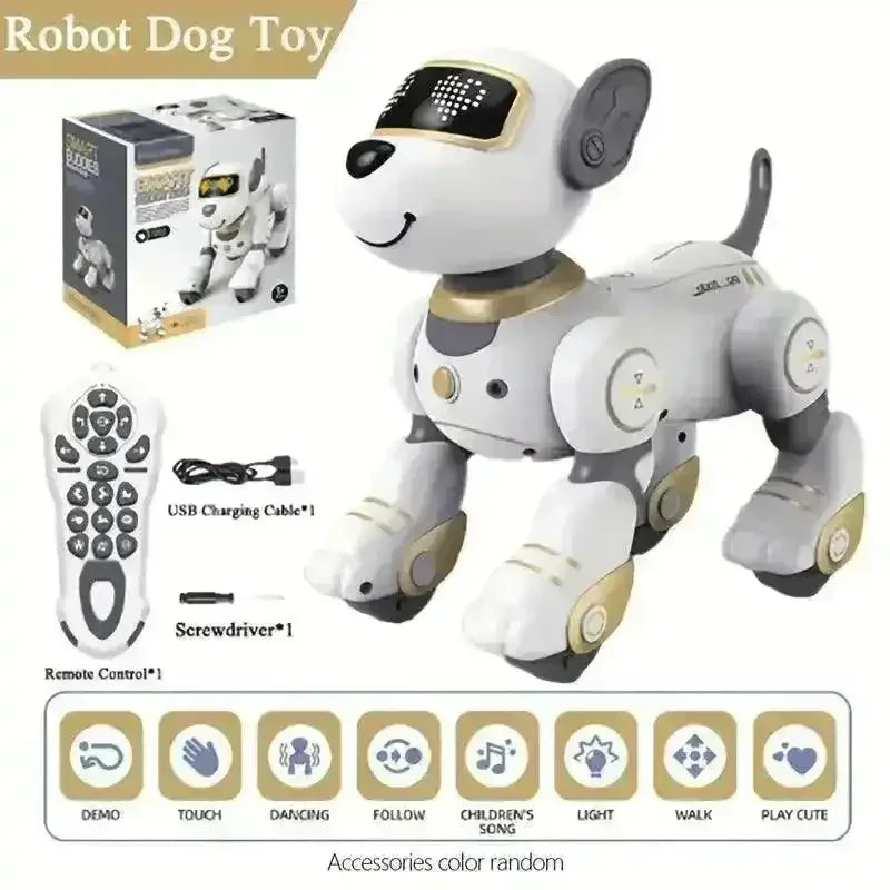 Singing & Dancing Smart Robot Dog – Rechargeable Interactive Toy for Kids Ages 2+