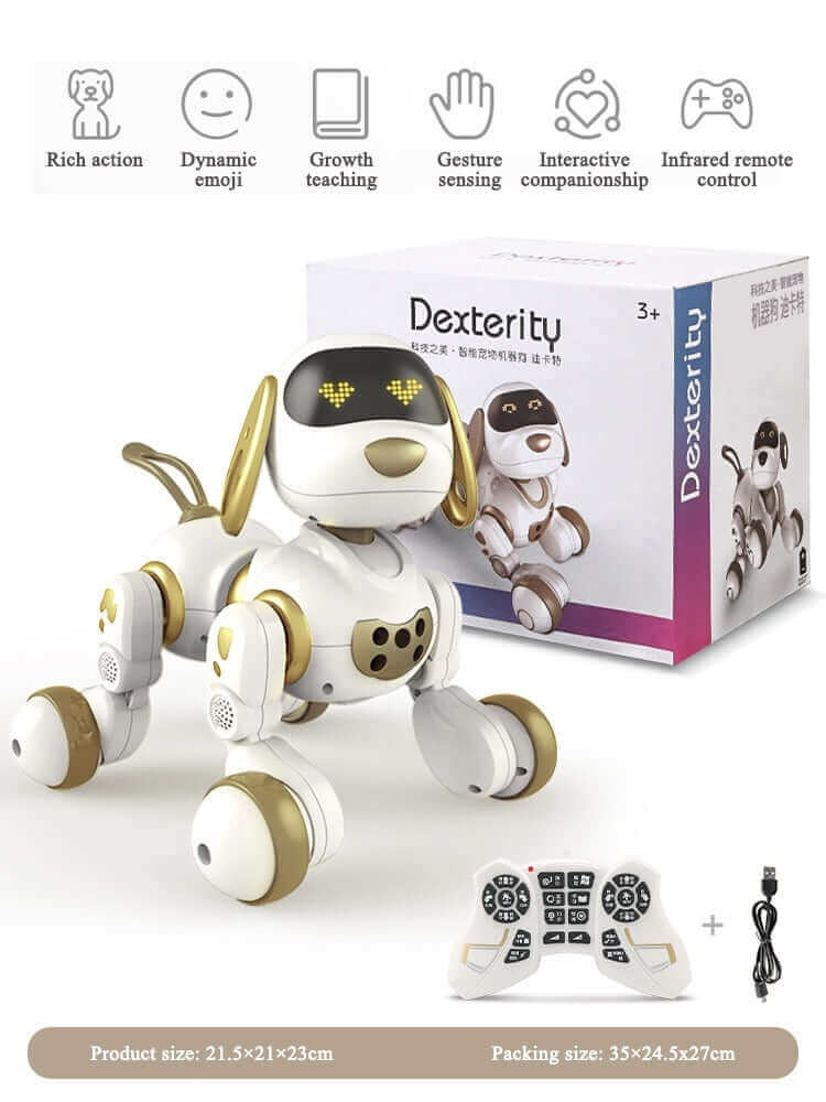 Singing & Dancing Smart Robot Dog – Rechargeable Interactive Toy for Kids Ages 2+