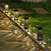 Solar Powered Waterproof Vintage Garden Light – Auto On/Off IP65 Outdoor Lantern