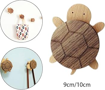 Solid Wood Kitchen Wall Hook – Rustic Multi-Purpose Organizer for Utensils, Towels & More
