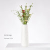 Modern Minimalist White Hemp Rope Ceramic Vase – Scandinavian & Boho Home Decor