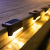 16-Pack Waterproof Solar Step Lights – IP67 Auto On/Off LED for Stairs, Pathways & Garden