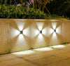 16-Pack Waterproof Solar Step Lights – IP67 Auto On/Off LED for Stairs, Pathways & Garden