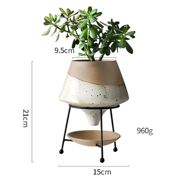 Creative Ceramic Flowerpot – Unique Plant Pot for Indoor & Outdoor Home Decor