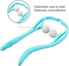 Dual Pressure Point Neck & Shoulder Massager – 4-Knob Trigger Point Tool for Instant Pain & Tension Relief