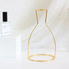 Nordic Style Iron Flower Vase – Minimalist Matte Geometric Vase for Home & Office Decor